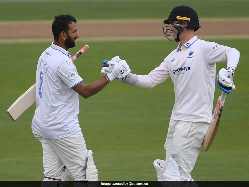 “Privilege To Watch”: Cheteshwar Pujara Registers Fourth 100 Plus Score In Fourth County Match For Sussex