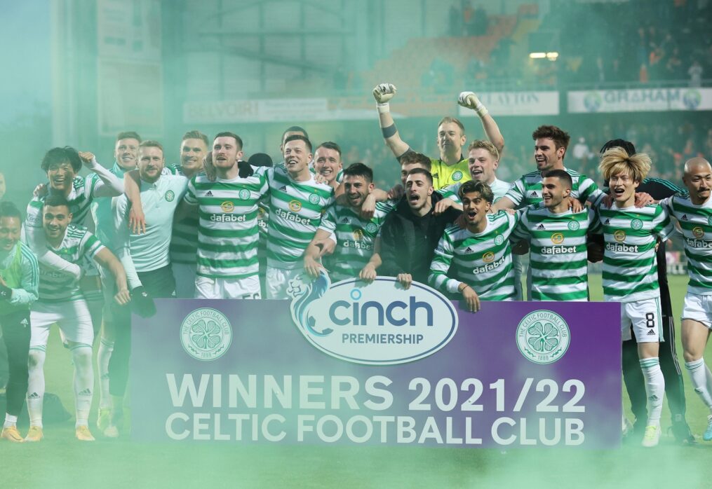 Celtic crowned champions with draw at Dundee United as Ange Postecoglou marks debut campaign by seeing off arch-rivals Rangers in Scottish Premiership title race