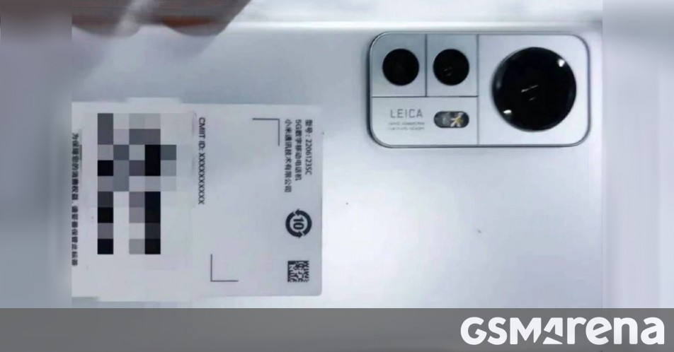 Xiaomi 12S with Leica branding leaks