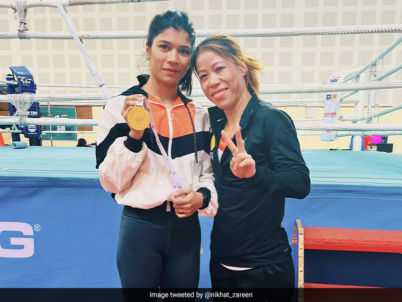 “No Victory Is Complete…”: Nikhat Zareen’s Pic With Mary Kom Is Viral