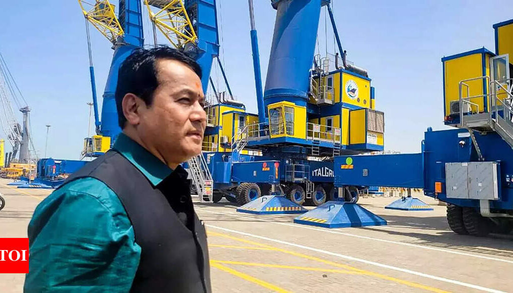 Union minister Sonowal reviews development work at India-operated Chabahar port in Iran