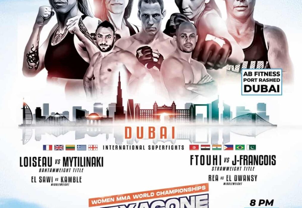 French promotion Hexagone MMA goes international with women’s championship doubleheader live from Dubai