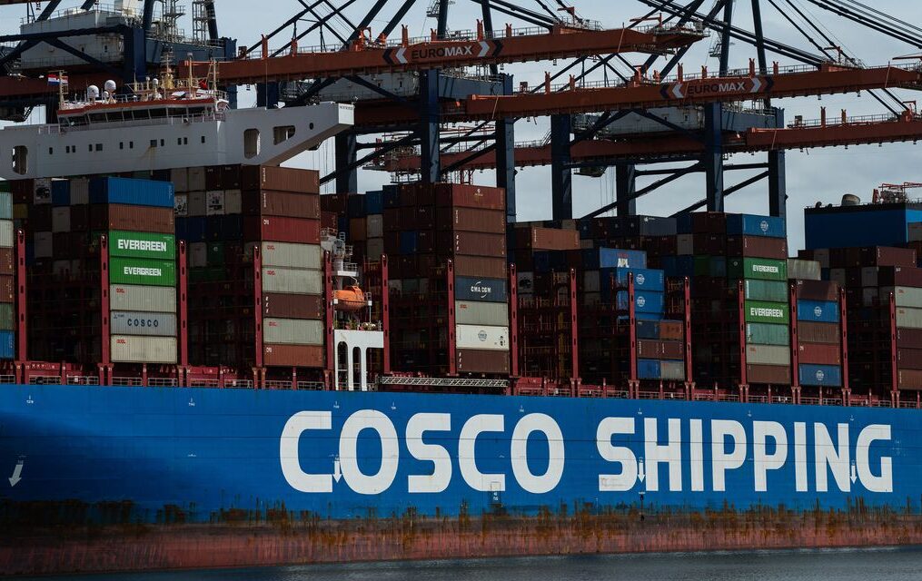 Ocean Shipping Rates Have Plunged 60% This Year