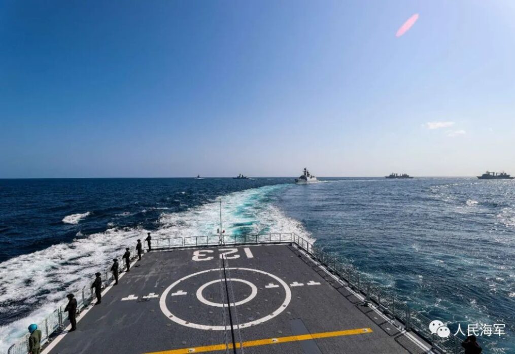 42nd Chinese naval escort taskforce starts escort mission